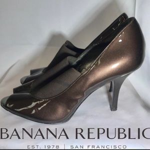 Banana Republic | Cooper Patent Leather Peep Toes